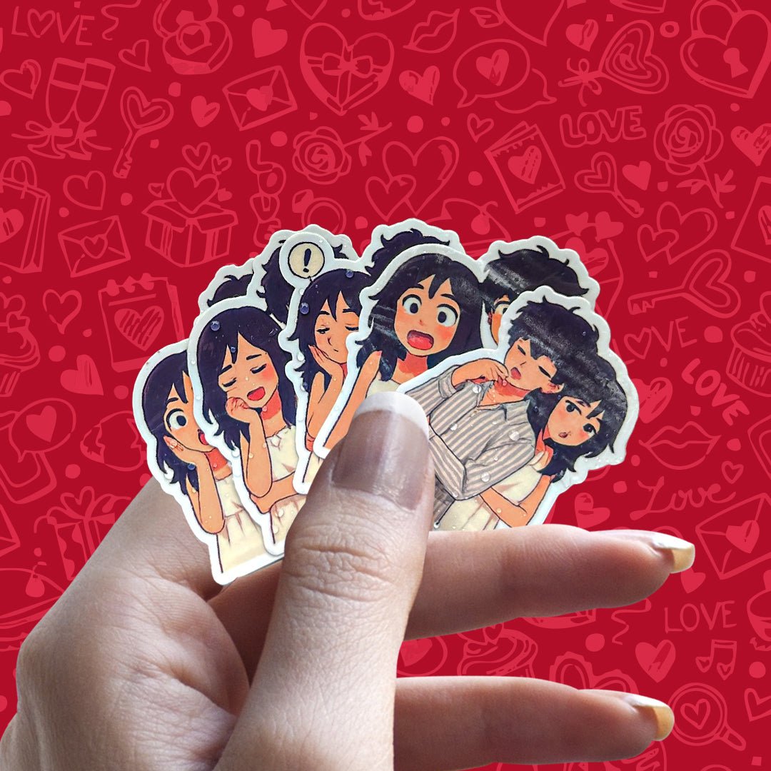 Couple Sticker - (Pack of 8) - STICKER LOK