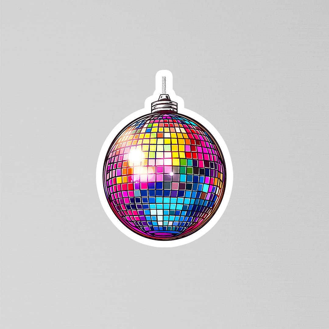 Disco Ball Glitter Sticker - STICKER LOK