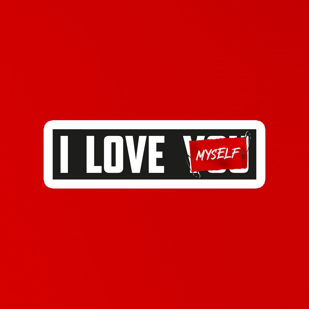 I Love Myself Minimal Sticker - STICKER LOK