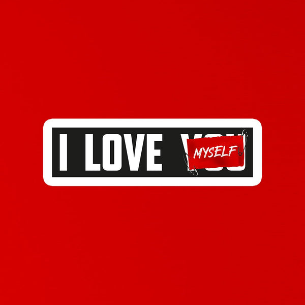 I Love Myself Minimal Sticker - STICKER LOK