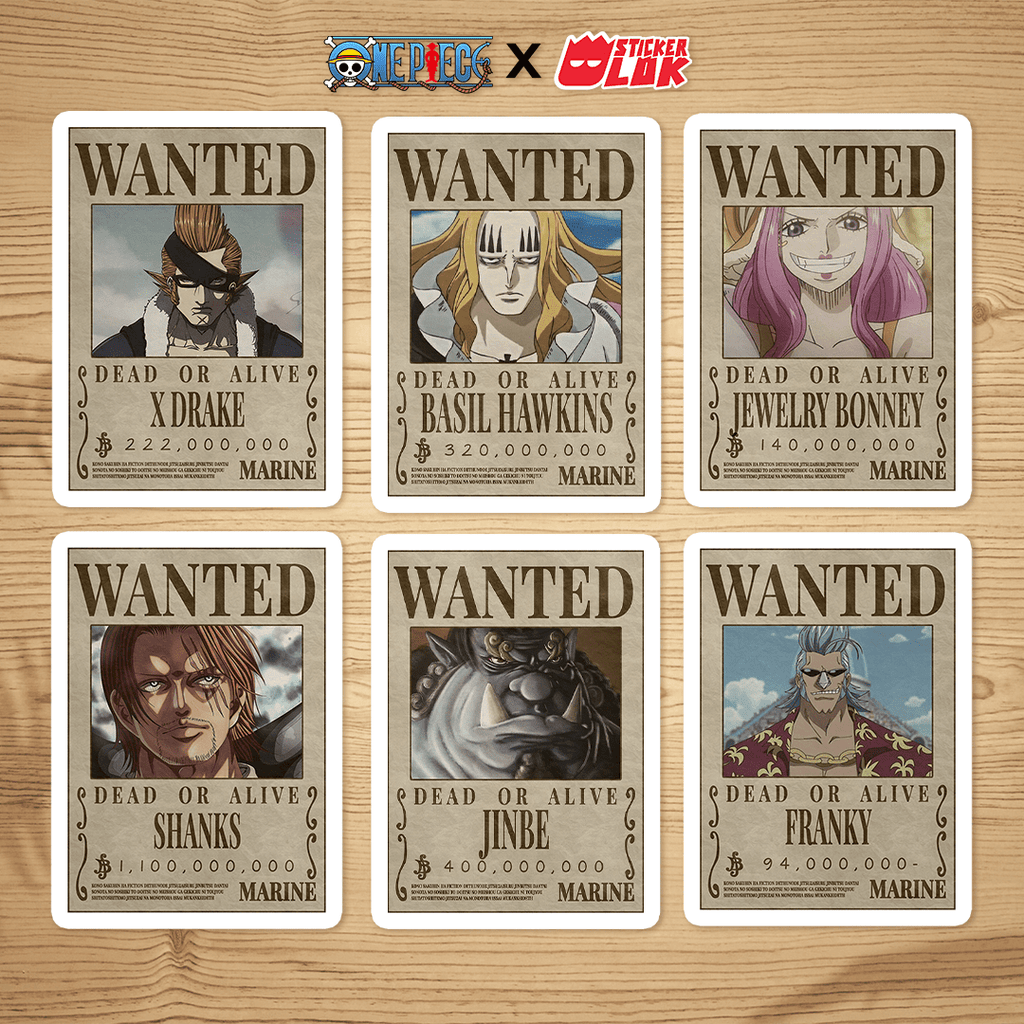 One Piece x Sicker Lok Sticker (20 pack) - STICKER LOK