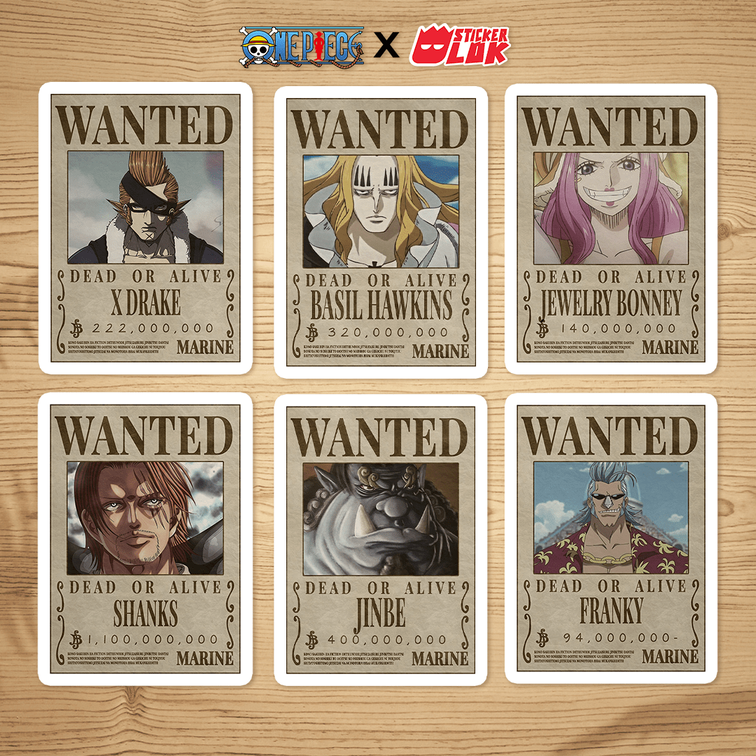 One Piece x Sicker Lok Sticker (20 pack) - STICKER LOK