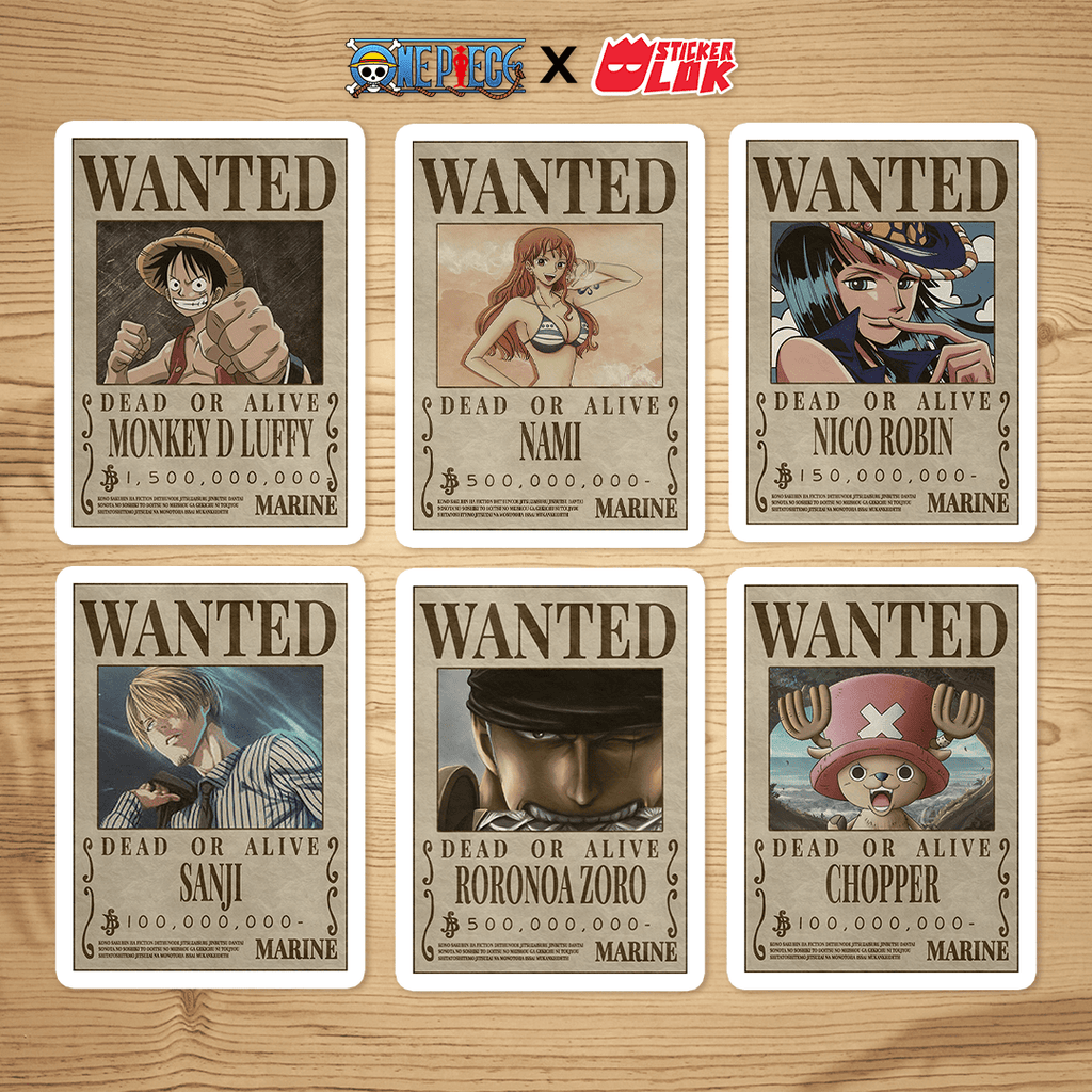 One Piece x Sicker Lok Sticker (20 pack) - STICKER LOK