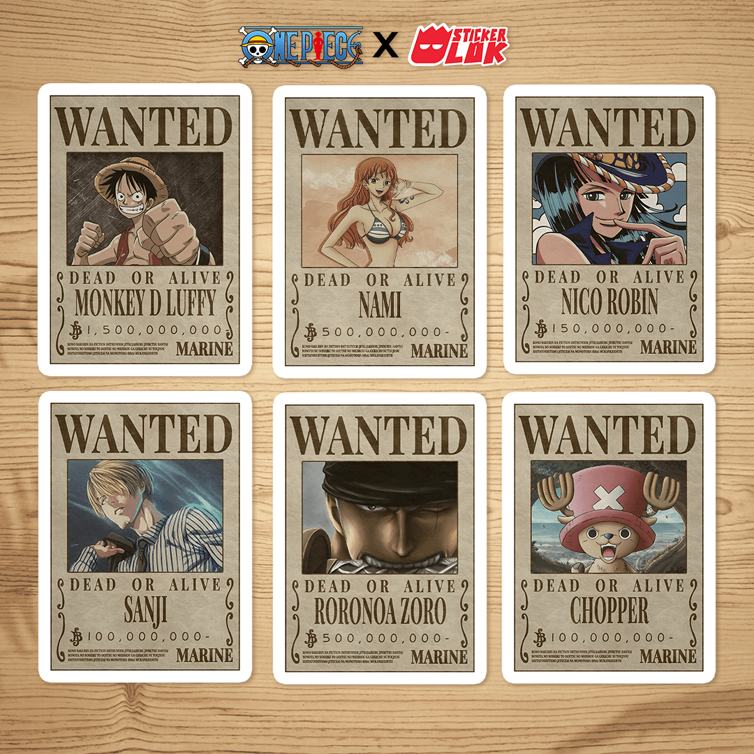 One Piece x Sicker Lok Sticker (20 pack) - STICKER LOK