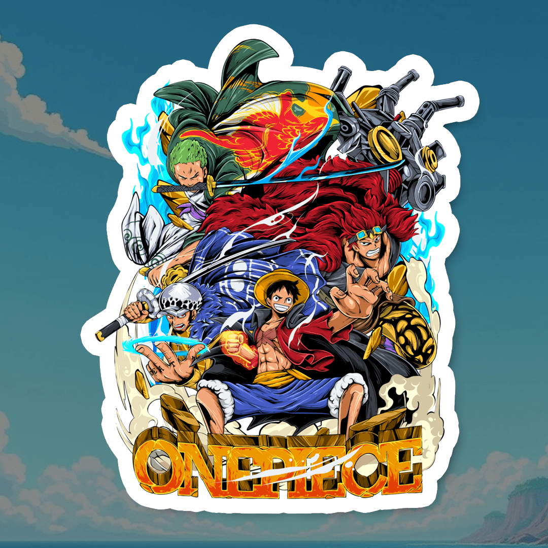 One Piece x Sicker Lok Sticker (20 pack) - STICKER LOK