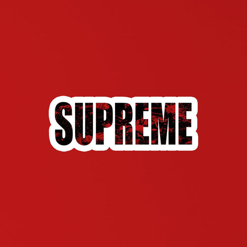 Supreme Logo Sticker - STICKER LOK